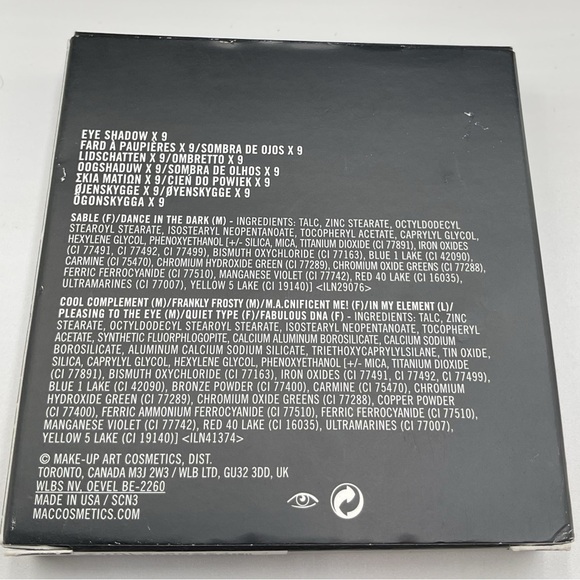 MAC Cosmetics Eyeshadow Palette in Dusky Rose x 9 - BNIB & Discontinued - Picture 12 of 16